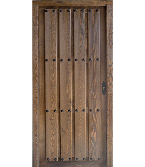 Puerta rústica Modelo R-12