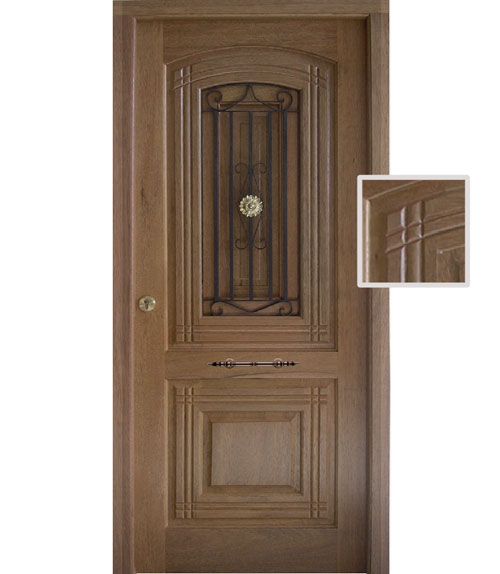 Puerta rústica Modelo R-13