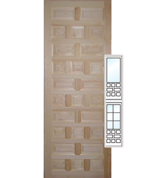 Puerta rústica Modelo R-17