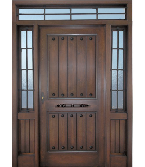 Puerta rústica Modelo R-2