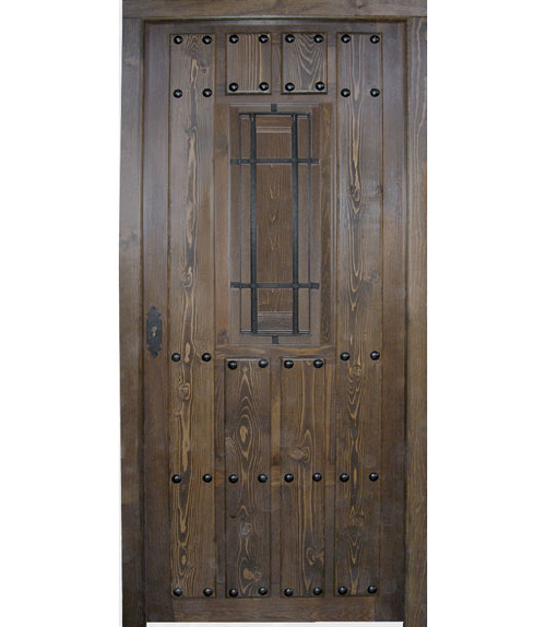 Puerta rústica Modelo R-9